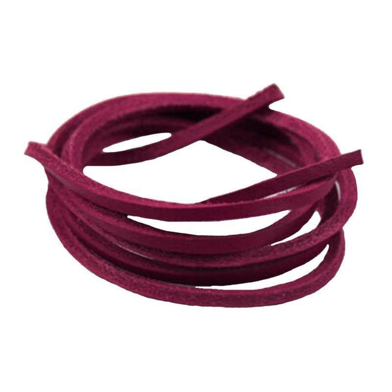 1Pair Rawhide Leather Shoelaces Unisex Shoe Boot Laces Leisure Thin Shoestrings