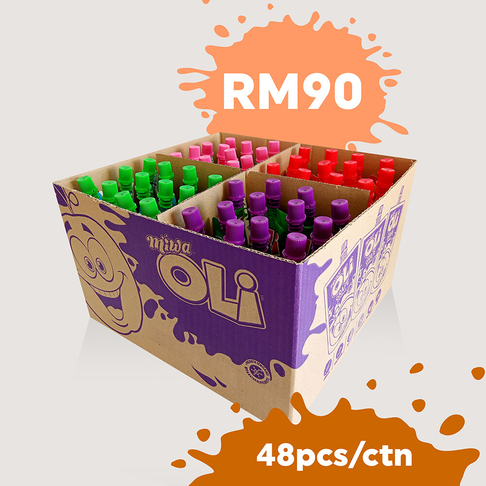 MIWA OLi Jelly Drink Assorted 48 Pcs (Jelly Snack) Lazada