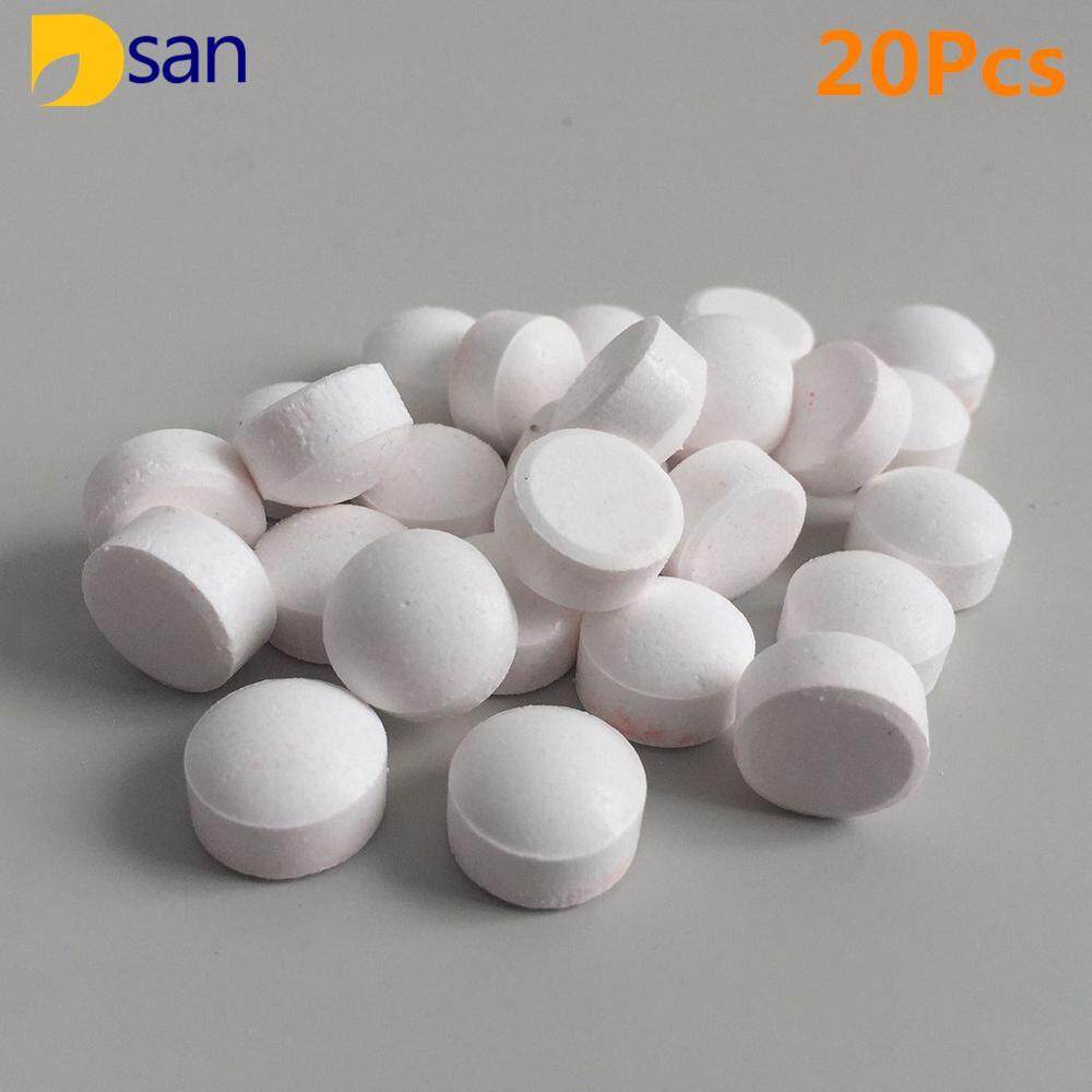 Dsan 20pcs 1.5cm diameter Espresso Coffee Machine Cleaning Tablet Effervescent Tablet Descaling Agent Kitchen Accessories