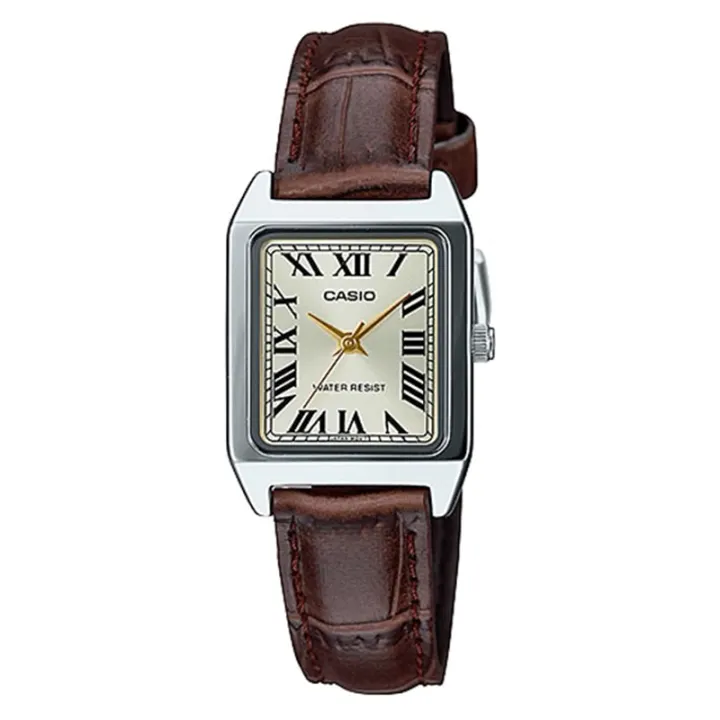 casio watch leather strap