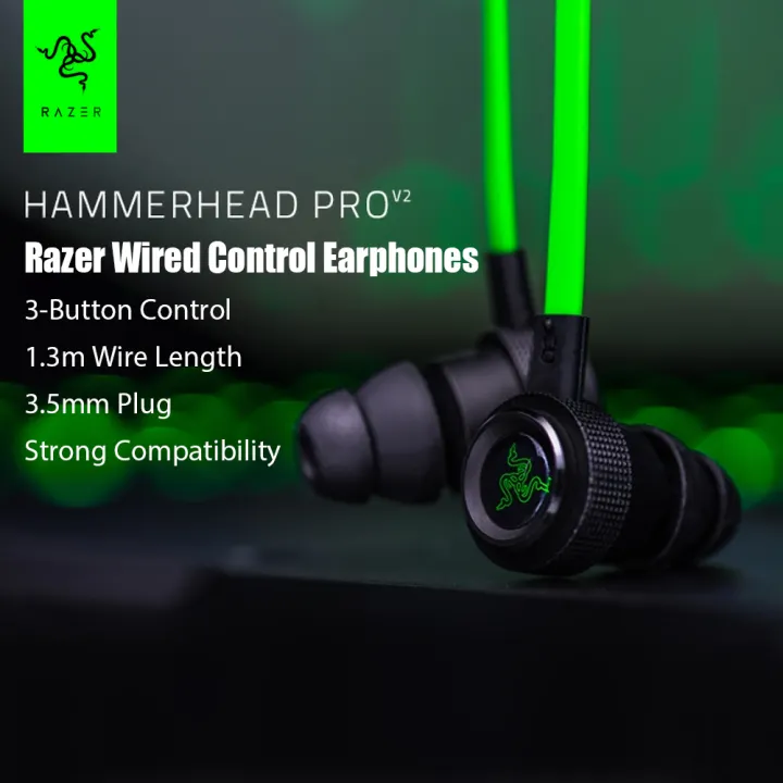 razer hammerhead pro v2 noise cancelling
