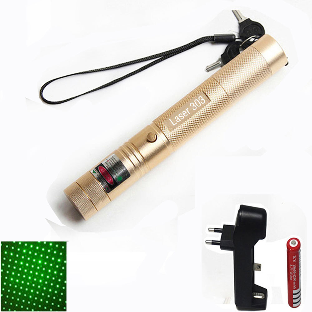 303 Green Laser Light Star Lazer Flashlight Gypsophila Outdoor Command Red Laser Pointer