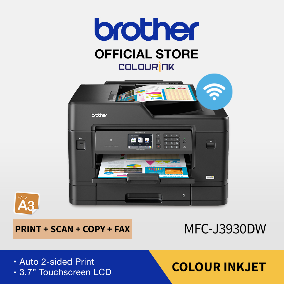Brother MFC-J3930DW A3 All in One 