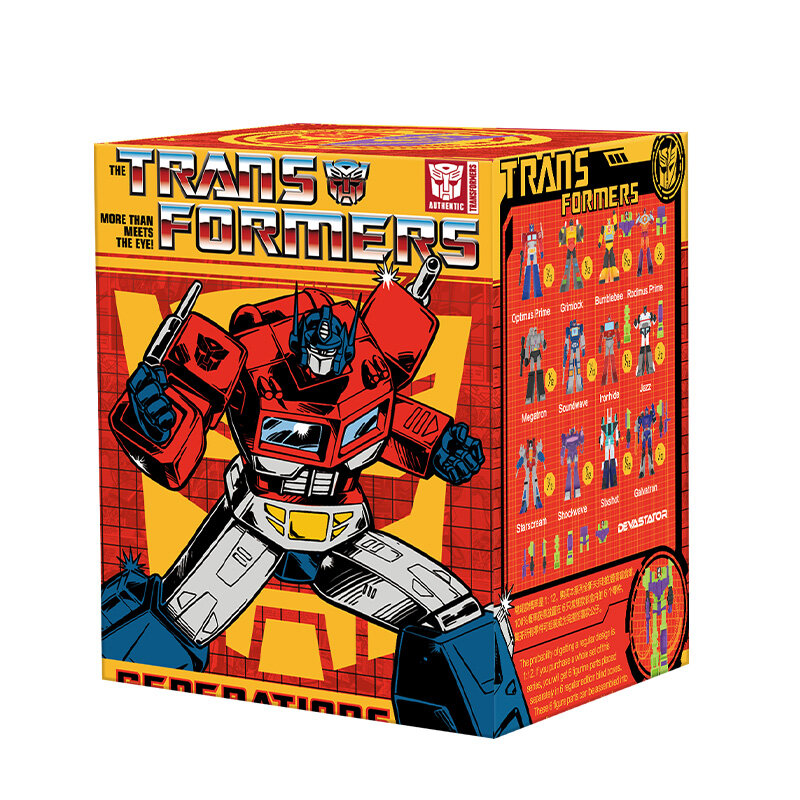 POP MART TRANSFORMERS Generations Series Figures Blind Box