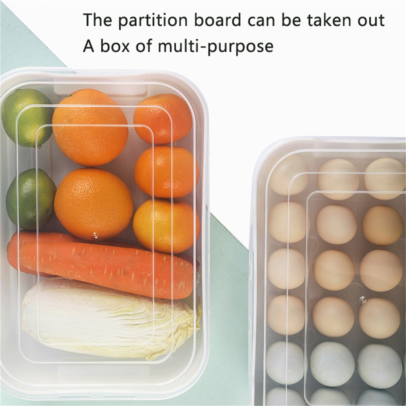 CNMF Egg Storage Box Drawer Type Fresh-keeping and Breakage-proof for Refrigerator