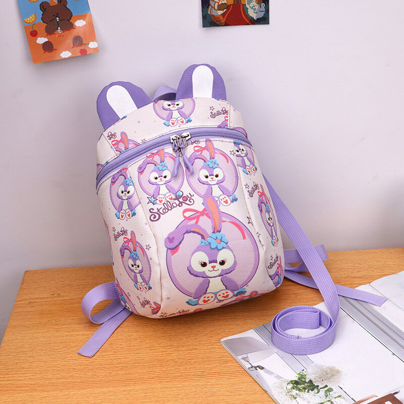 IQANGEL Children's school bag cartoon cute school bag lightweight backpack
