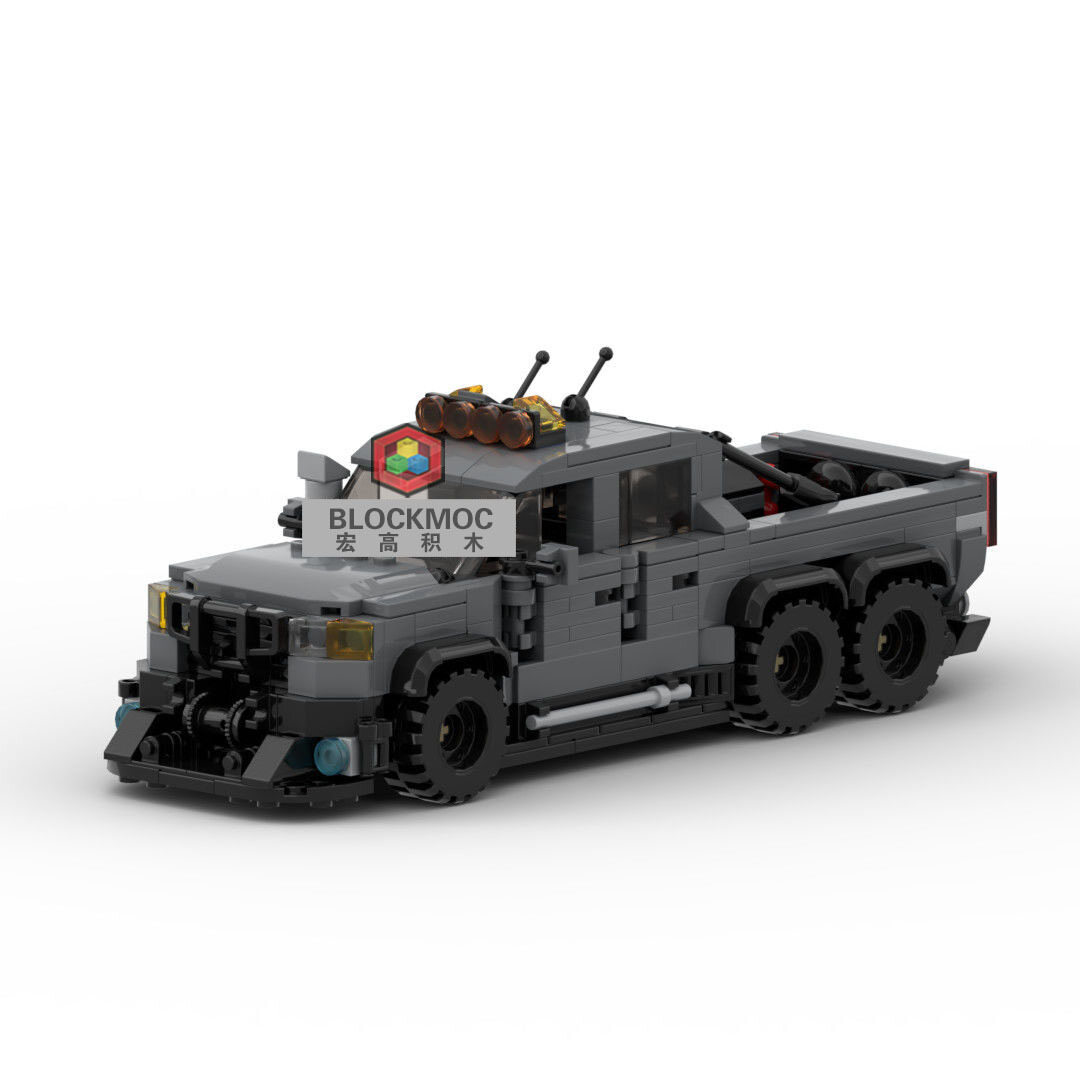 MOC ORV VelociRaptor 6x6 Cars Off-Road Vehicle Building Blocks Toys For Kids Boys And Girls Compatible With Lego Technic Bricks