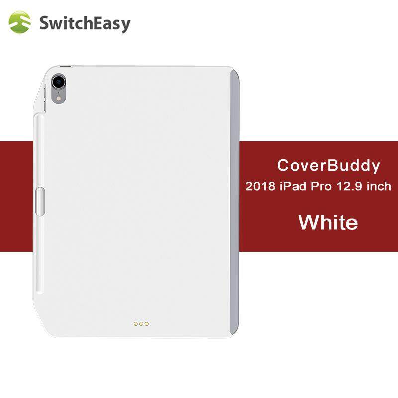 Compatible with Smart Keyboard Folio SwitchEasy CoverBuddy for 3rd Gen iPad Pro 12.9 inch Case Space Black Smart Folio and Apple Pencil with Pencil Holder 2018 iPad Pro 12.9 Protective Cover