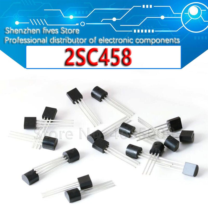 100pcs/lot transistor c458 2sc458 to92 spot