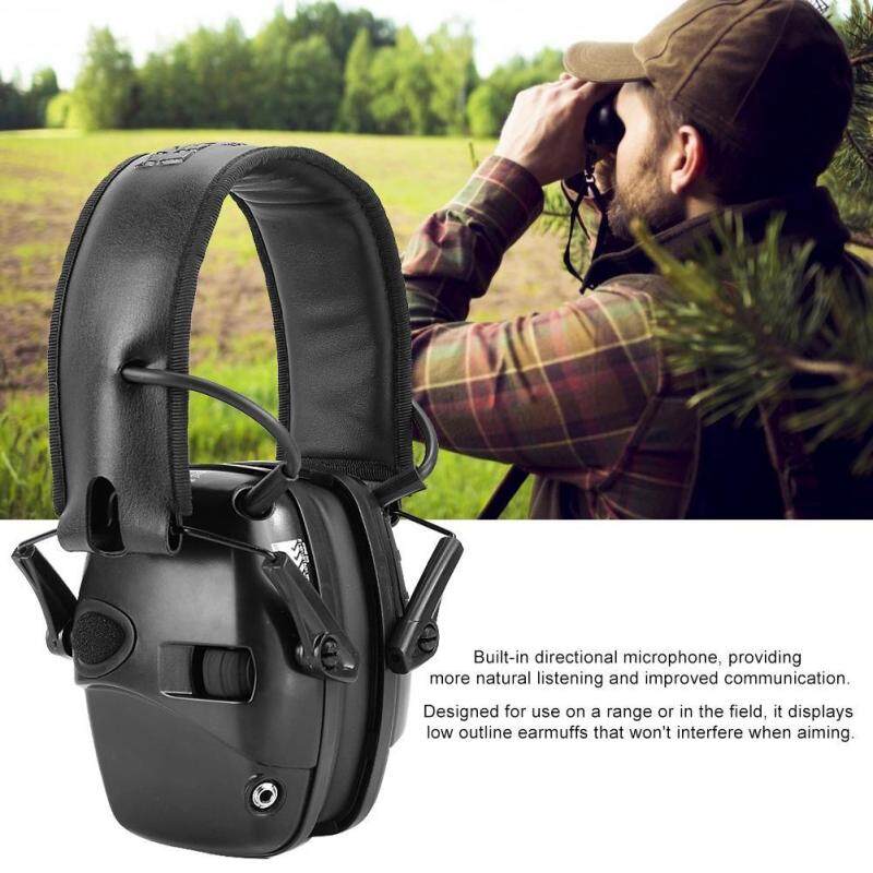 Electronic Tactic Shooting Earmuff Noise Reduction Foldable Hearing Protector