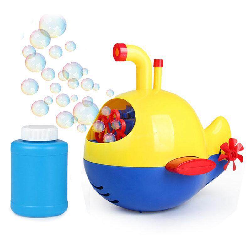 Shark baby Electric Bubble Machine Camera Blowing Bubble Kids Light