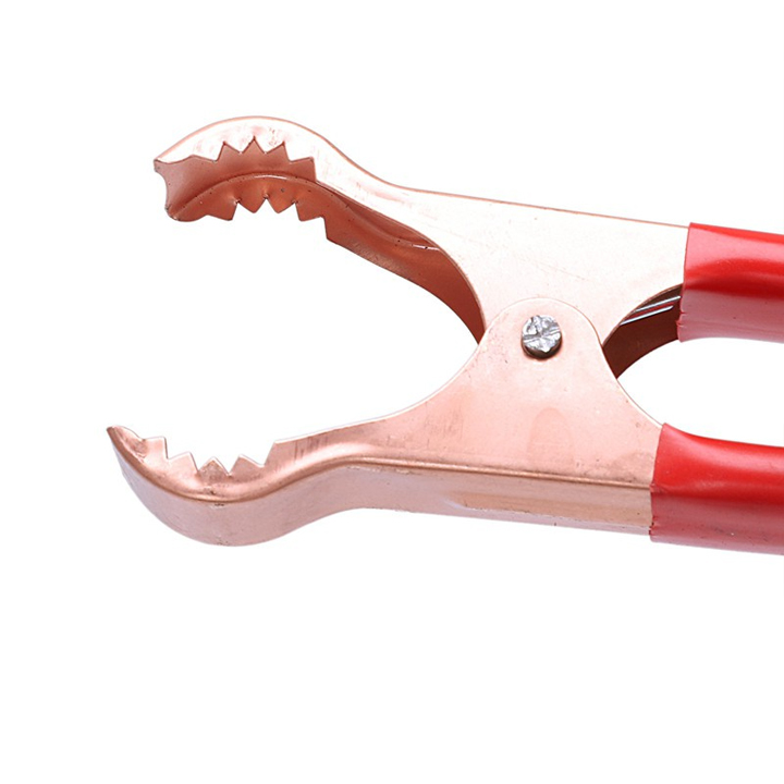 Kẹp Cá Sấu, Ắc Quy 10.5x6 cm (1 Cặp Đỏ Đen)