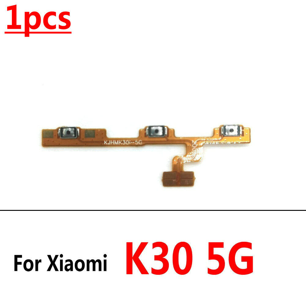 New power volume flex cable on off side button switch flex cable for xiaomi redmi k30 5g k30i