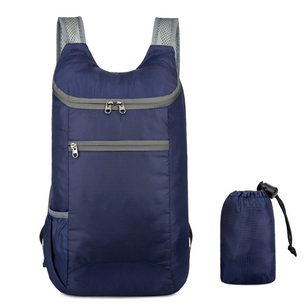 Lightweight Outdoor Backpack Unisex Waterproof Portable Foldable Outdoor Camping Hiking Travel Daypack Leisure Sport Bag