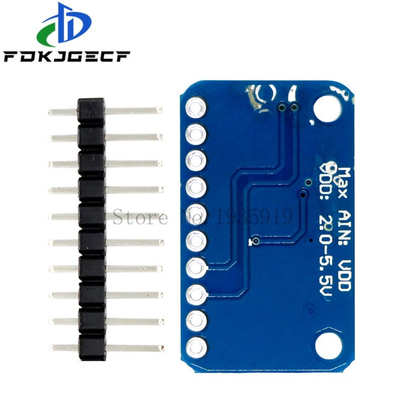 I2c ads1115 16 bit ADC 4 kênh module với lập trình Gain khuếch đại RPi 2.0V đến 5.5V