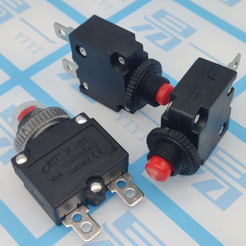 Banyan 5A 6A 8A 10A 15A 20A Thermal Switch Circuit Breaker Overload Protector Fuse
