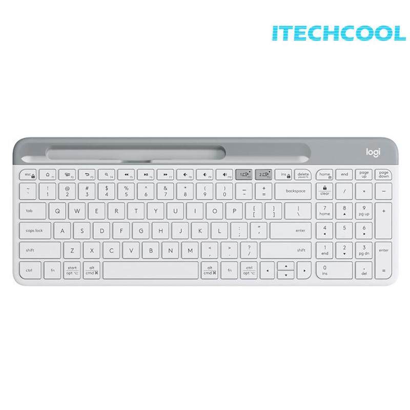 K580 2.4G Wireless Keyboard Portable Ultra-thin Dual Mode Keyboard for PC Laptop Singapore