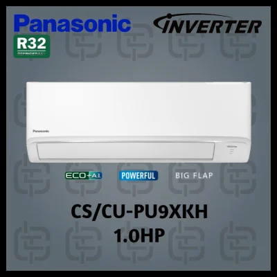 Panasonic Standard Inverter 1.0HP CS/CU-PU9XKH R32 Air Conditioner