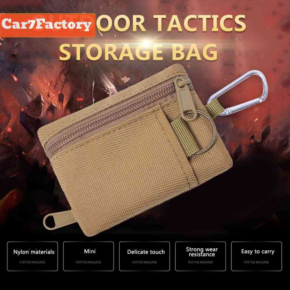 Outdoor Mini Molle Pouch Hanging Belt Bag Travel Key Coin Purses Camping Pocket