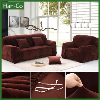 Any 2 Items Discout 5 Free Shipping Stretch Velvet Sofa Cover