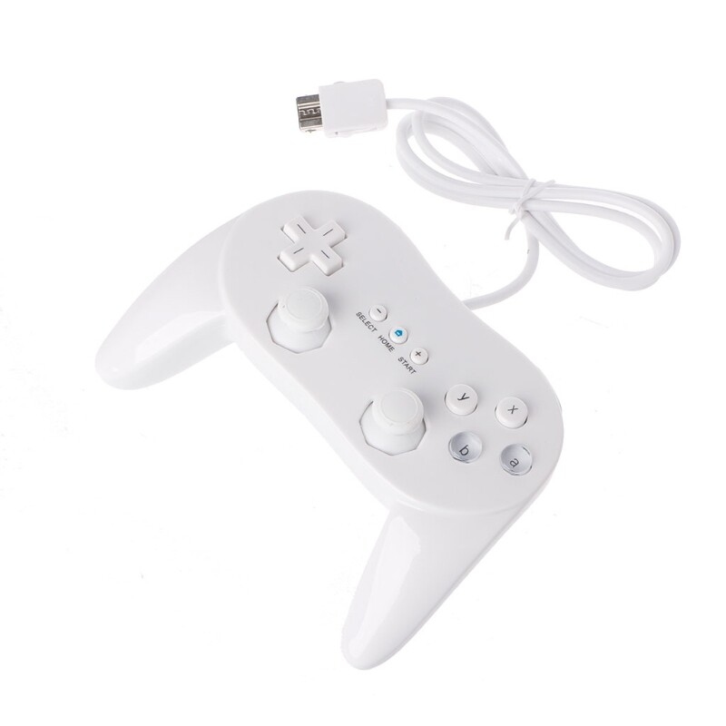 Cổ Điển Trò Chơi Có Dây Điều Khiển, Chơi Game Từ Xa Pro Gamepad Điều Khiển Cho Wii