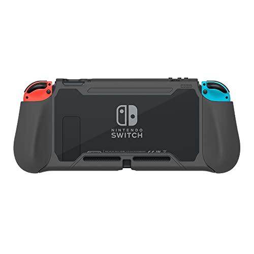 [Sản Phẩm Được Cấp Phép Của Nintendo] Miếng Bảo Vệ Cứng Cho Nintendo Switch Clear X Black [Dành Cho Các Mẫu Nintendo Switch Cũ Hơn]