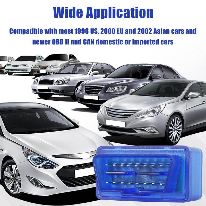 Tự động Bluetooth Máy Quét Chẩn đoán xe mini OBD2 máy quét xe mini OBD2 máy quét Tương thích với hệ thống IOS và Android chuyên nghiệp tự động Bluetooth Máy Quét Chẩn Đoán xách tay OBDII Đầu đọc mã đèn xe ô tô chẩn đoán công cụ quét cho xe ô tô tự động