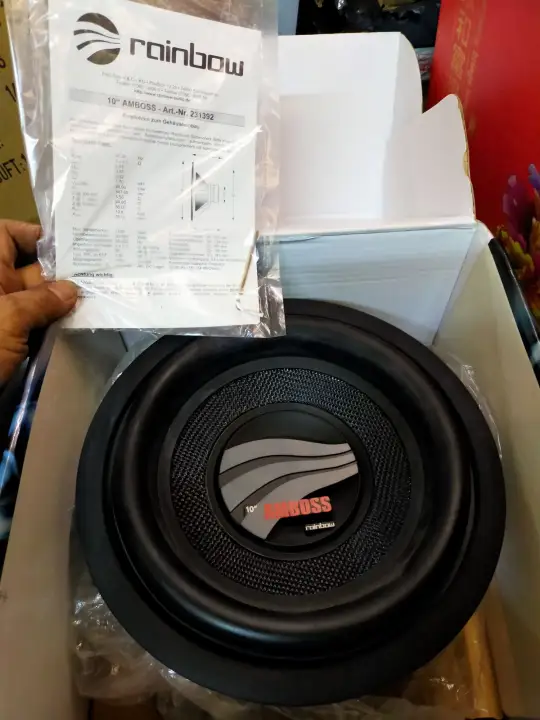 rainbow subwoofer
