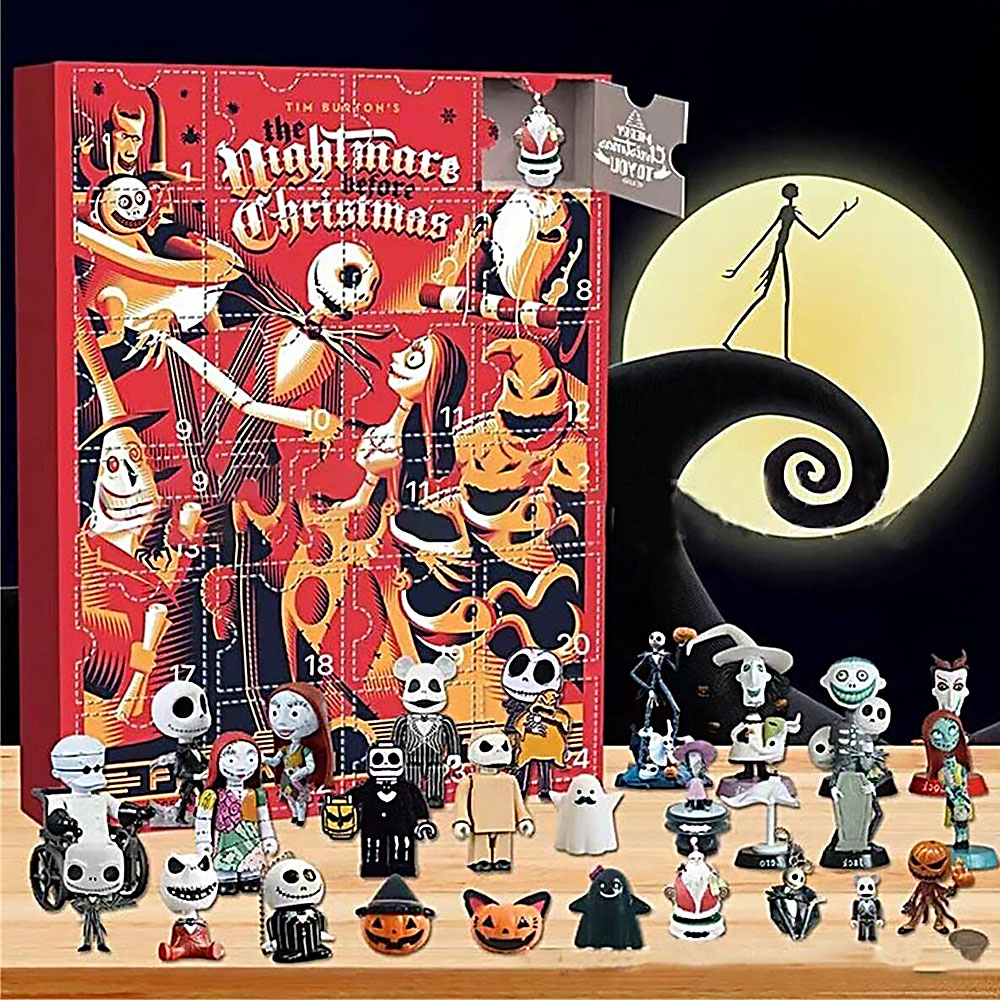 Halloween Doll Advent Calendar Contains 24 Gifts Halloween Countdown ...