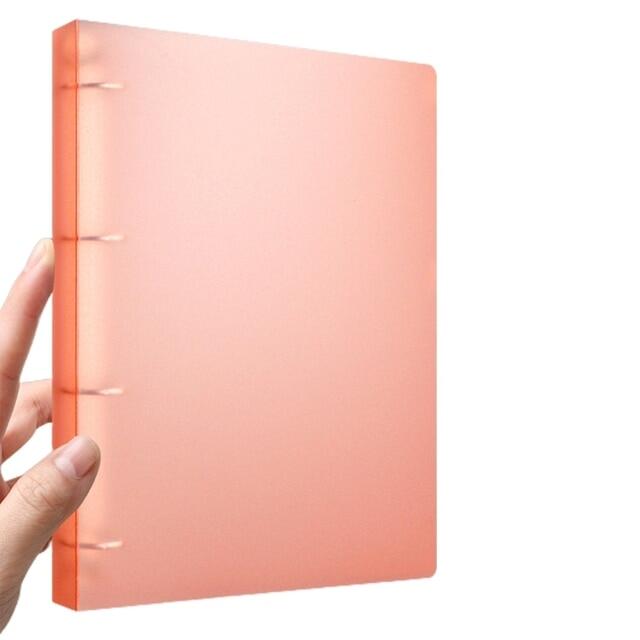 A4 Binder Folder 4-ring 2-ring A4 File Binder Expanding File Office Document Organizer 220 Sheets Capacity for School Office