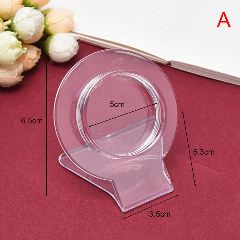 Maurcey Transparent Acrylic Bracelet Display Rack Bangle Organizer Storage Holder Stand