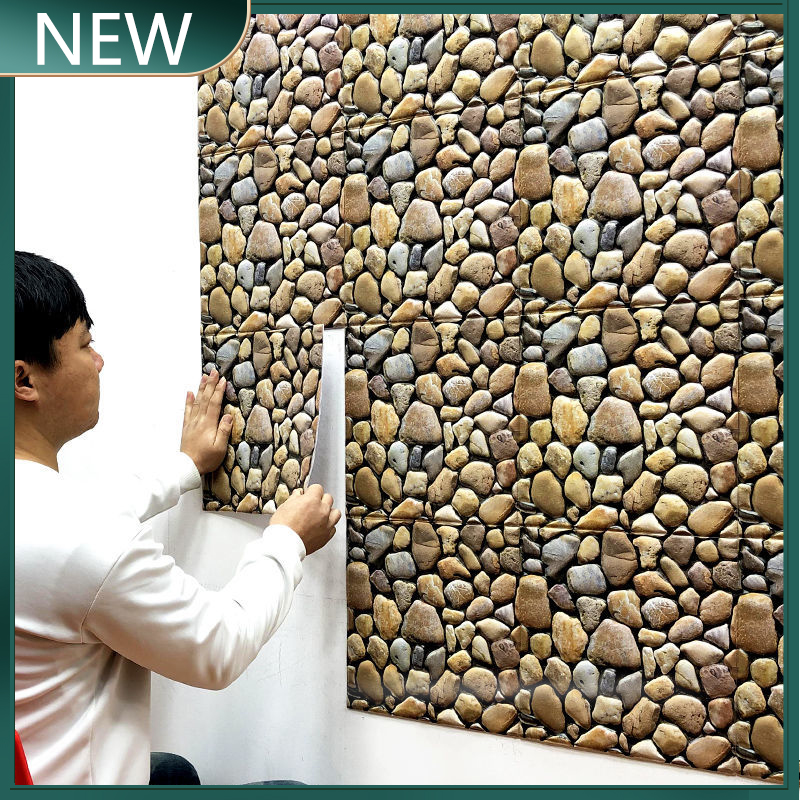 1pcs 30 X 30CM Modern Kitchen Bathroom 3D Tiles Wall Sticker Waterproof