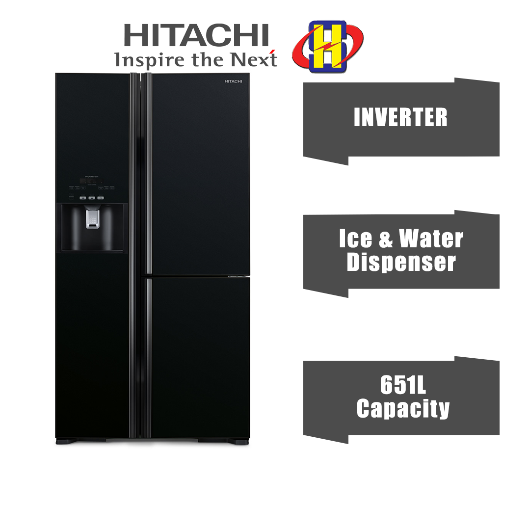 Delivery By Seller Only Klang Valley Hitachi Refrigerator R M800gp2m 651l Inverter Dual Fan Cooling Peti Sejuk 冰箱 Lazada