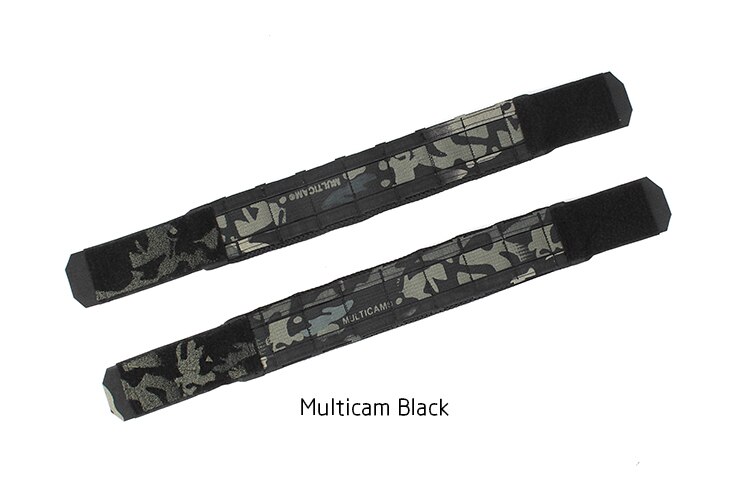 Pochettes Latérales Tactiques PEW Tactical 6x6 Cm - 2 Pièces MOLLE Camouflage - Pour Plaques Latérales