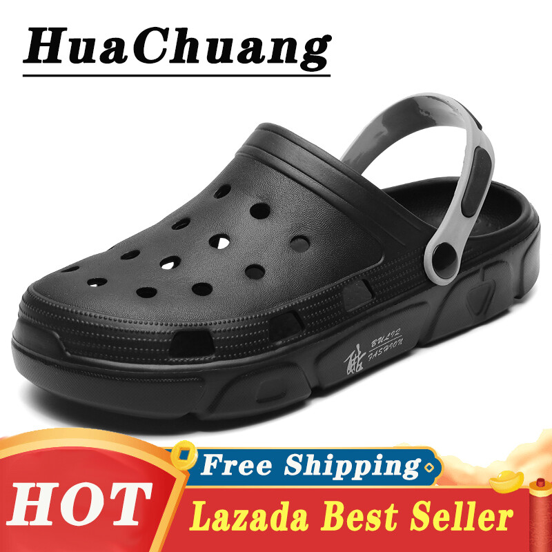 Huachuang 2021 new arrival sandals for men and women casual rubber men sandals summer shoes sandals for men