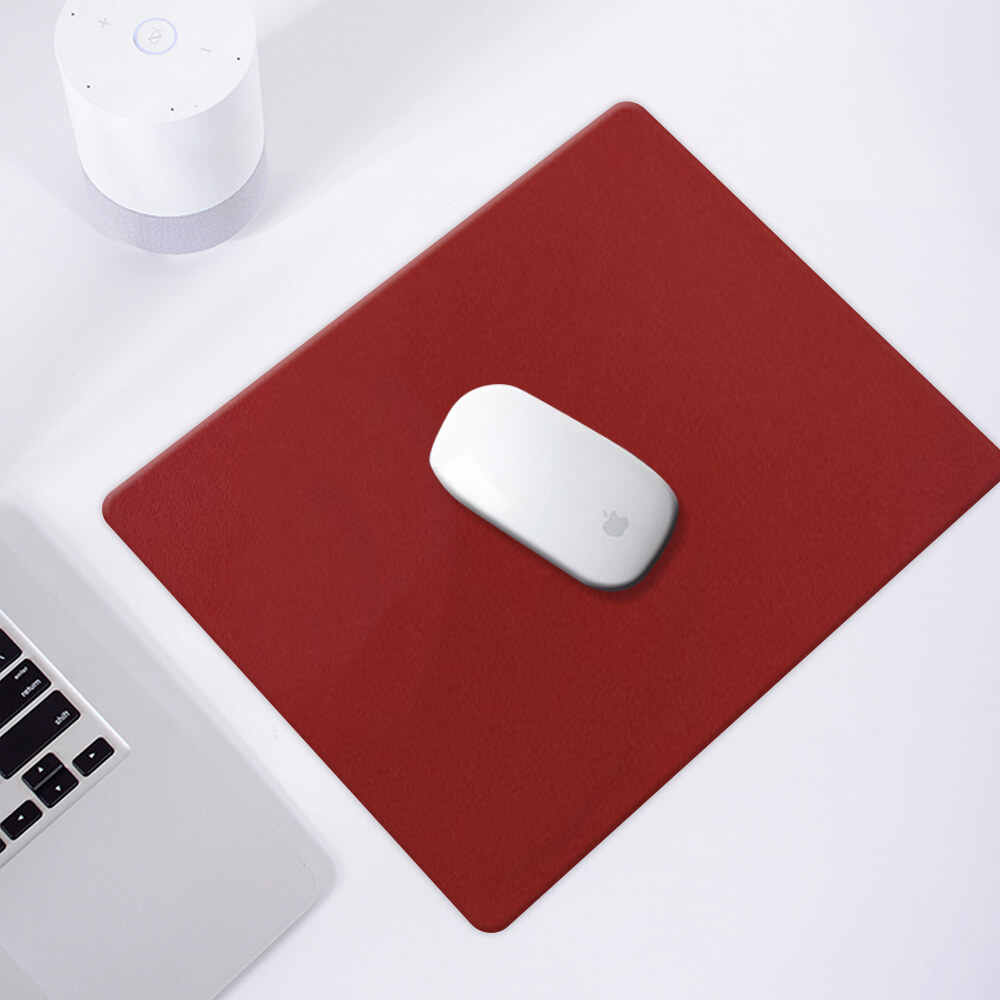 PU Waterproof Computer Mouse Pad Simple Office Gaming Desktop Mouse Pad Mat