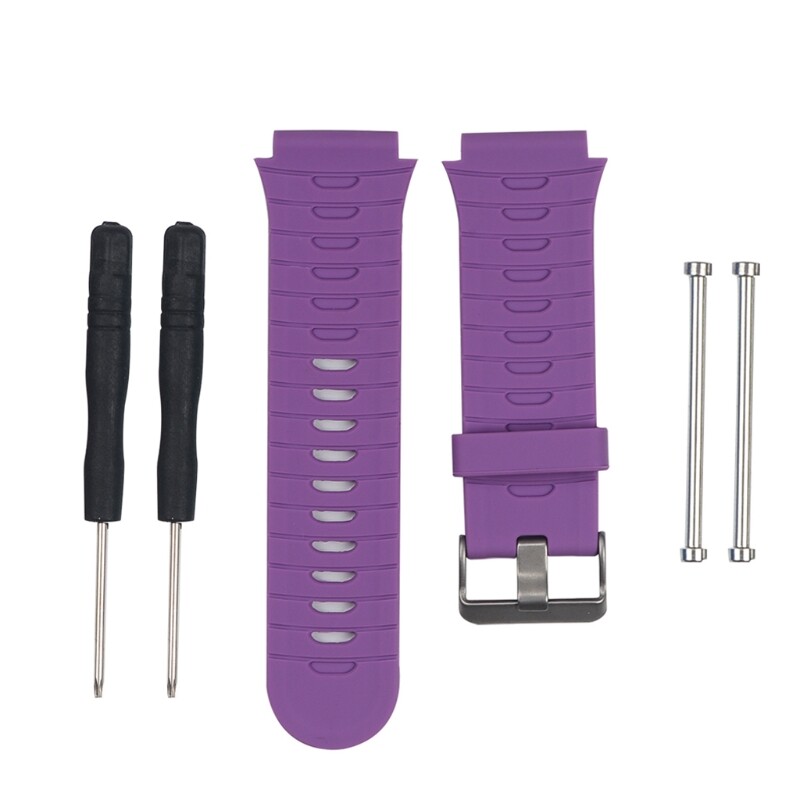 Replacement Silicone Watch Band Wrist Strap And Tool for Garmin Forerunner 920XT