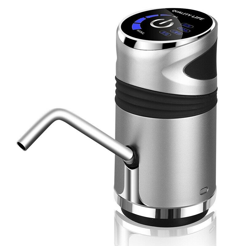 Electric Water Pump Automatic Button Water Dispenser Touch Control Gallon Bottle Drinking Water Switch Home Office USB Charging