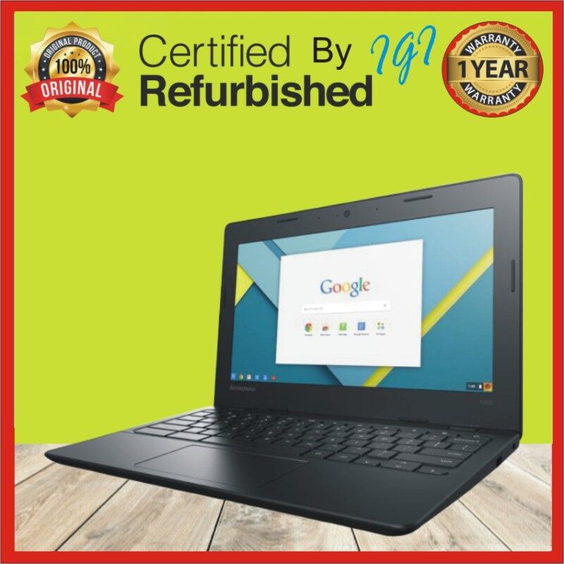 Lenovo N21 Chromebook 4GB DDR3 ,16GB , HDMI USB 3.0(Refurbished) Malaysia