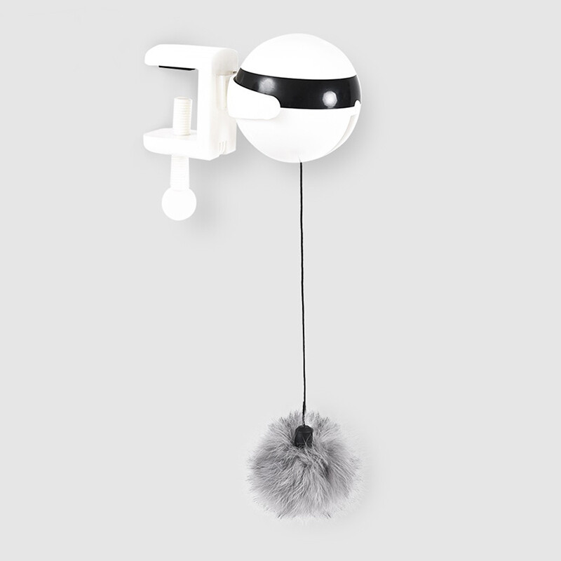 Funny Cat Toy Ball Automatic Teaser Stimulating Toys for Cats Interactive Electric Flutter Rotating Lifting Pet