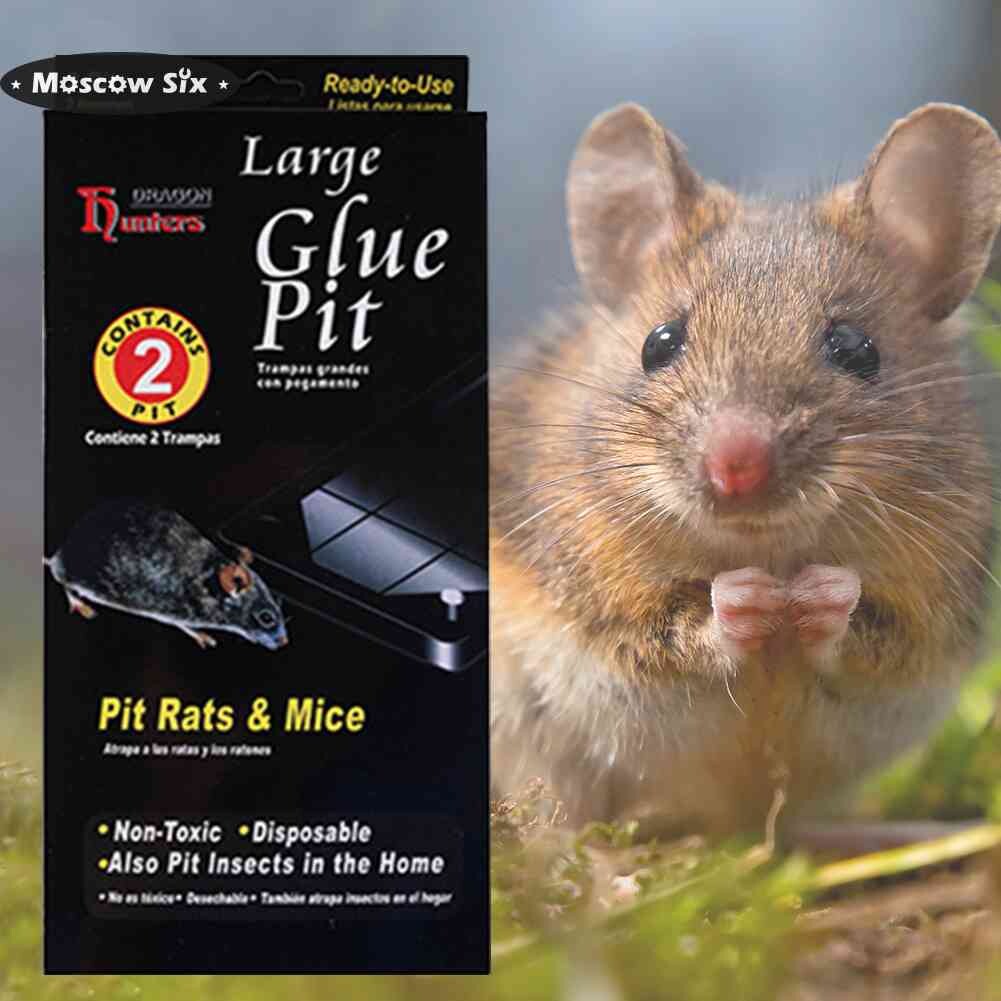 Mouse Glue Traps Non-Toxic Sticky Mouse Trap Enhanced Stickiness Folding Lightweight Conveniently Household Rodent Killing Tool