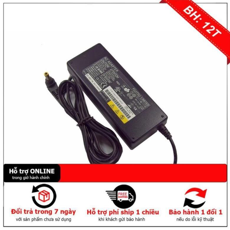 Sạc laptop fujitsu 19v - 3.42a, 65w zin