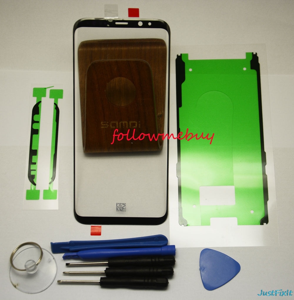 For Samsung Galaxy S8 S8 plus G950 G955 Front Screen LCD Glass Lens ...