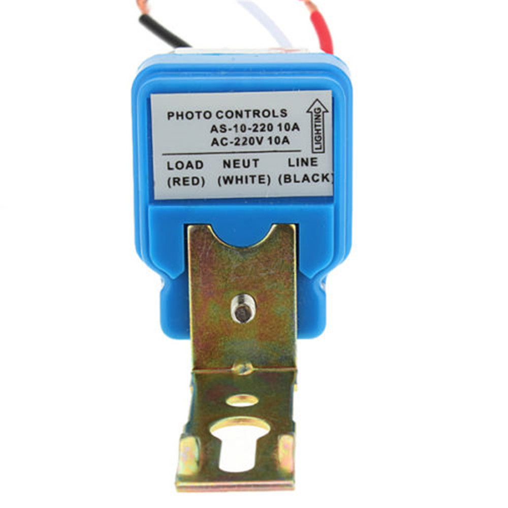 Cảm Biến Công Tắc Ảnh Cảm Biến Đèn Đường Tự Động Bật Tắt Aideepen 220V 10A
