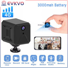 EVKVO Camera Hopeway APP 2K 4K 4G Camera IP WIFI Thông Minh Thẻ SIM Camera Pin Mini CCTV Giám Sát Em Bé Giám Sát Tầm Nhìn Ban Đêm IR Phát Hiện Con Người