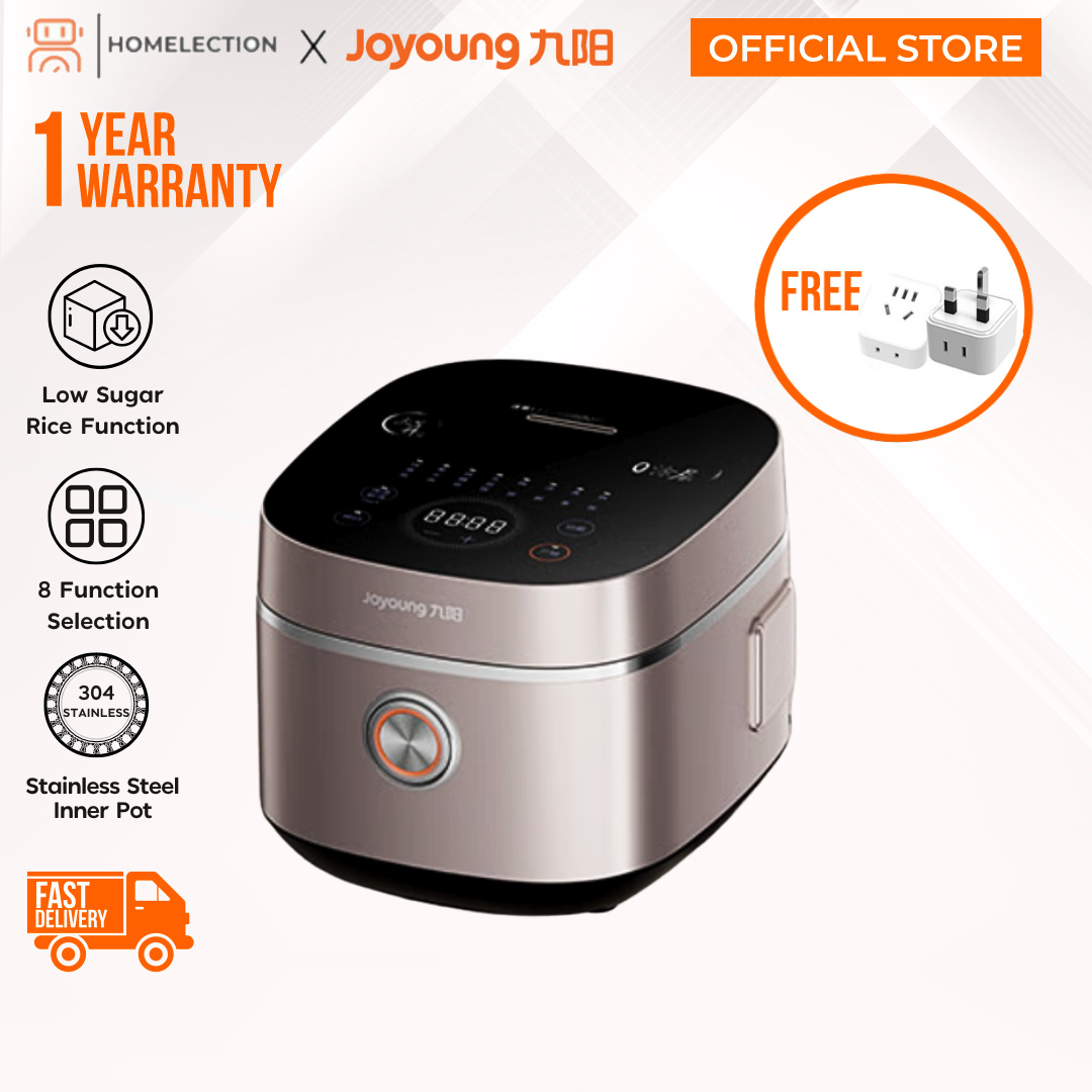 Joyoung Multi Function Low Sugar Rice Cooker (4L) 40N3 Stainless Steel