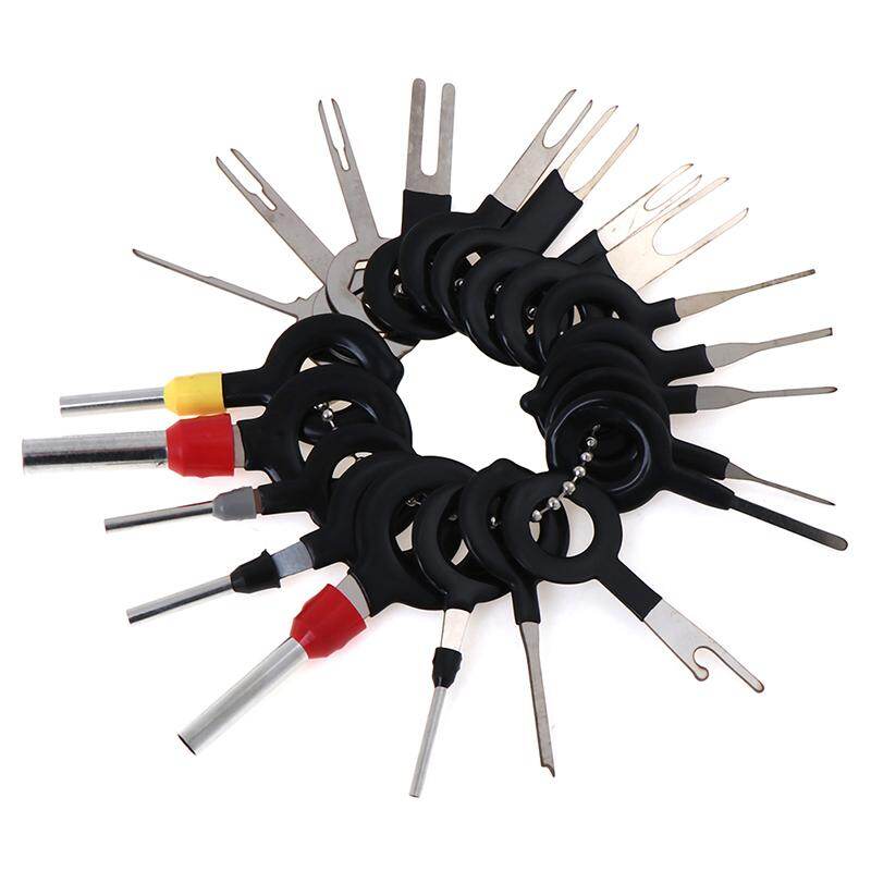HITN 21Pcs Car Wire Terminal Removal Tool Wiring connector Pin Extractor Tool