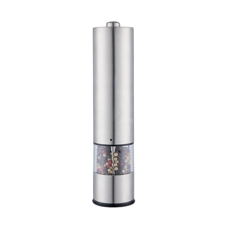 Electric Salt and Pepper Grinder Set Refillable 2 in 1 Electric Salt and Pepper Grinder with Adjustable Coarseness Durable Easy to Use