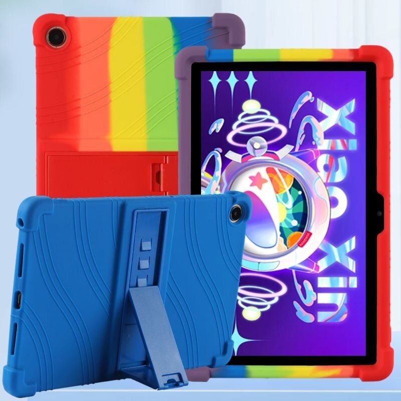 Silicone Protective Case For Lenovo Xiaoxin Pad 10.6 Inch 2022 Tablet Screen Protector Anti-scratch Shockproof Back Cover Shell