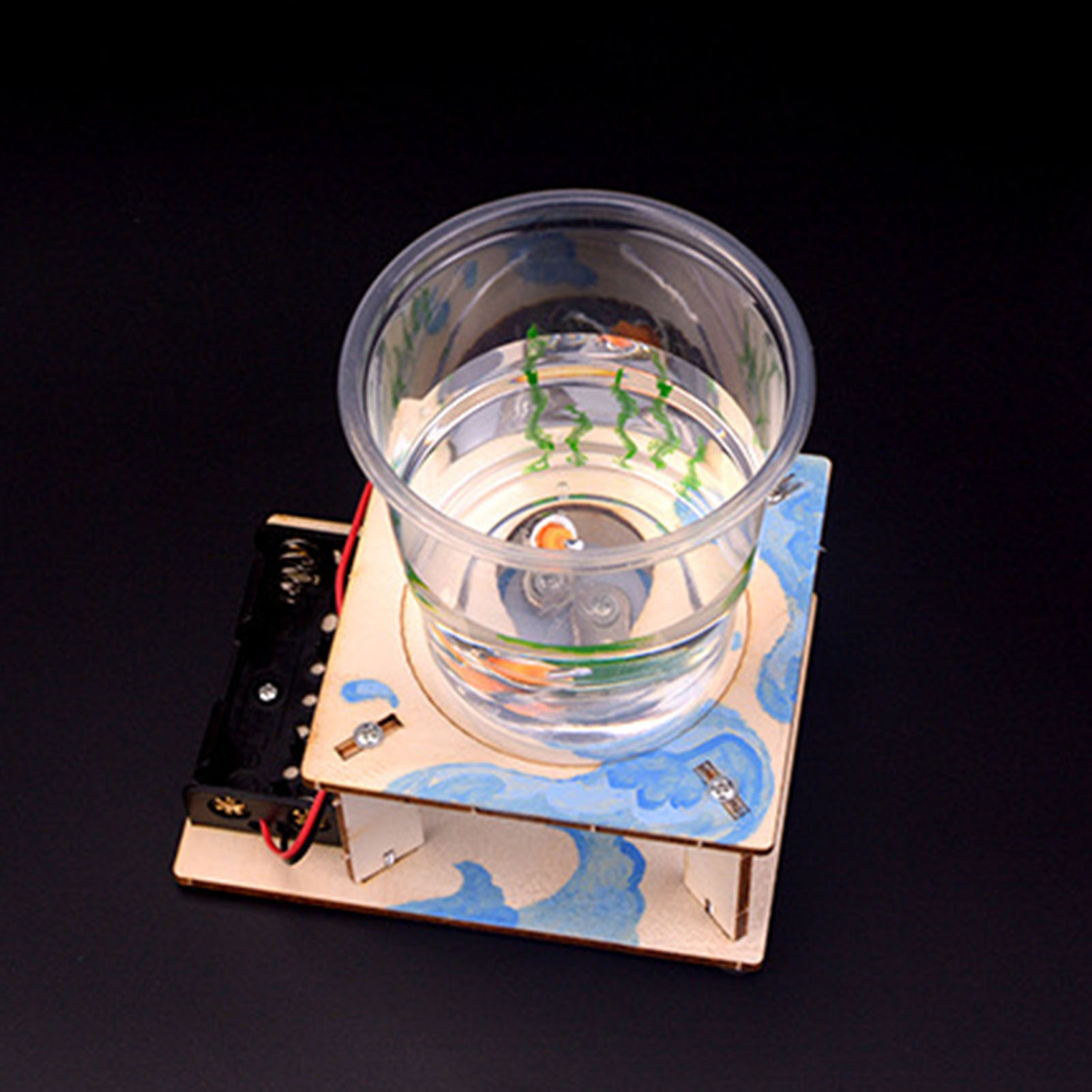 Electric Vortex Experiment Eco-friendly Stimulate Learning Interest Plastic Children Science Electric Vortex Experiment for Education